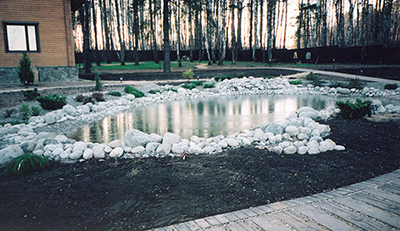 Садовые водоемы небольшой площади требуют использования инженерного оборудования для поддержания баланса экосистемы. 